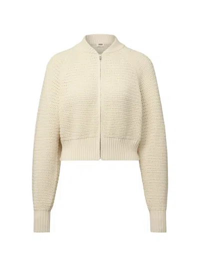 Drykorn Silsy Open-knit Cardigan In Neutrals