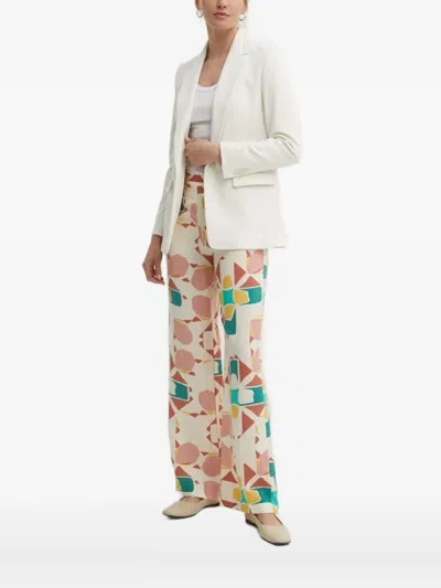 Drykorn Single-button Textured Blazer In Multi