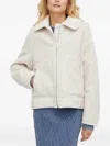 Drykorn Teddy Zip-up Jacket In Neutral