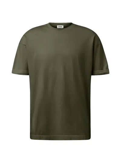 Drykorn Thilo Crew-neck T-shirt In Green
