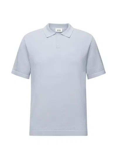 Drykorn Triton Cotton Polo Shirt In Blue