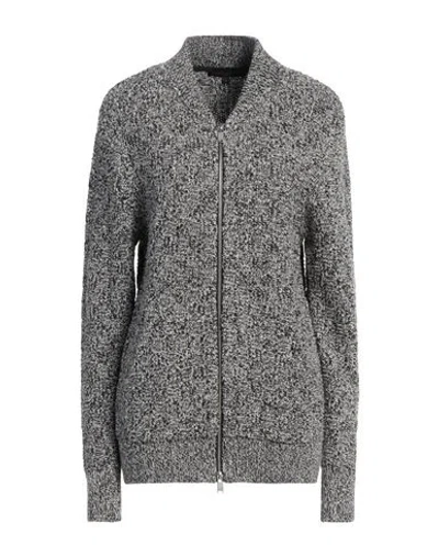 Drykorn Woman Cardigan Black Size M Cotton In Gray