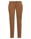 Drykorn Woman Pants Camel Size 28w-34l Cotton, Viscose, Elastane In Beige