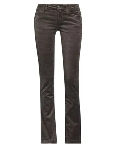 Drykorn Woman Pants Dark Brown Size 25w-34l Cotton, Viscose, Elastane