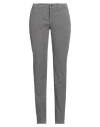 Drykorn Woman Pants Lead Size 27w-34l Cotton In Grey