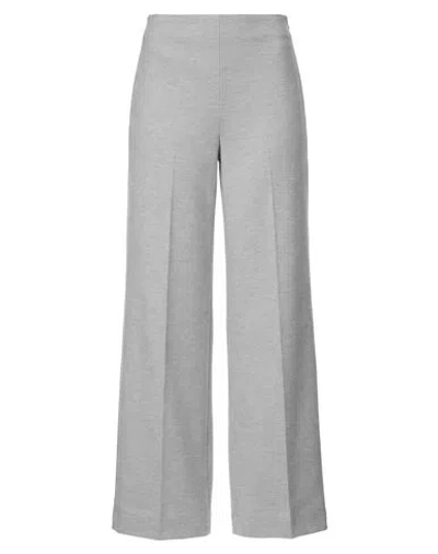 Drykorn Woman Pants Light Grey Size 26 Recycled Polyester, Viscose, Polyamide, Elastane