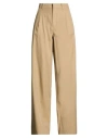 Drykorn Woman Pants Sand Size 28w-34l Cotton, Viscose In Multi