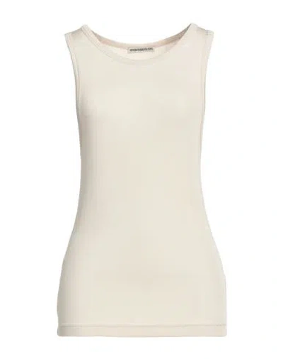 Drykorn Woman Tank Top Light Grey Size M Viscose, Elastane