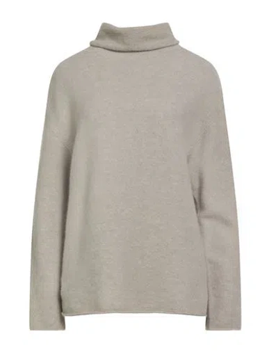 Drykorn Woman Turtleneck Sand Size M Alpaca Wool, Polyacrylic, Wool, Elastane In Neutral