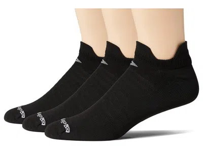 Drymax Hyper Thin Running Double Tab 3-pair Pack Crew Cut Socks Shoes Black 1: Sm (us Men's Shoe 3.5-5.5 - 