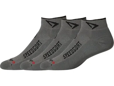 Drymax Lite Trail Running Speedgoat Mini Crew 3-pack Crew Cut Socks Shoes Dark Gray/black: Lg (us Men's Sho