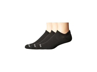 Drymax Running Lite Mesh No Show Tab 3-pair Pack No Show Socks Shoes Black: Lg (us Men's Shoe 8.5-10.5 - Wo