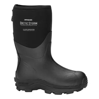 Dryshod Men's  Arctic Storm Mid Rubber Boots In Black