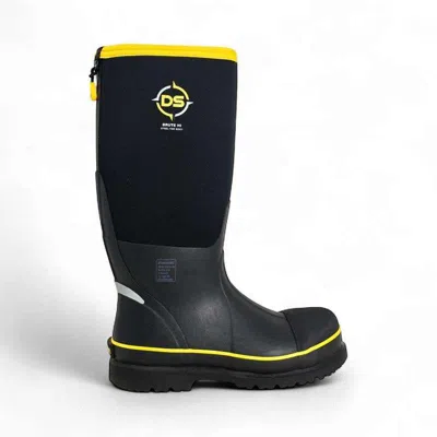 Dryshod Men's  Brute Hi Steel Toe Work Boots In Black