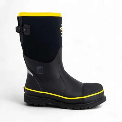 Dryshod Men's  Brute Mid Gusset Steel Toe Work Boots In Black