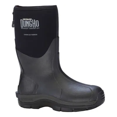 Dryshod Men's  Dungho Mid Rubber Boots In Black