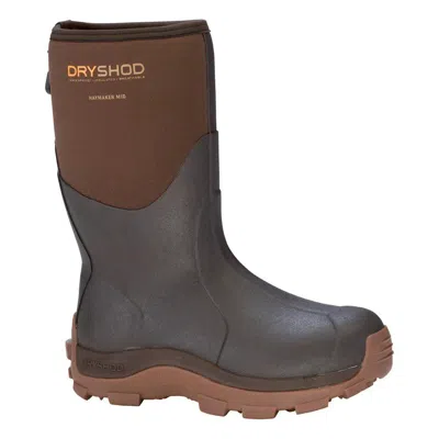 Dryshod Men's  Haymaker Mid Rubber Boots In Gray