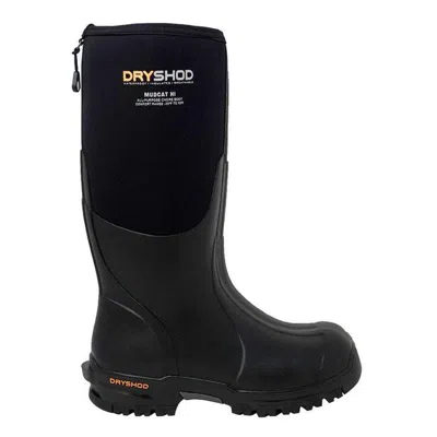 Dryshod Men's  Mudcat High Rubber Boots In Black