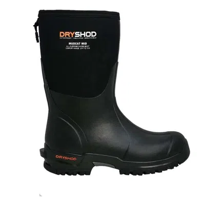 Dryshod Men's  Mudcat Mid Rubber Boots In Black