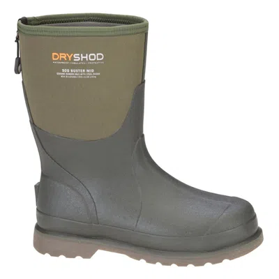 Dryshod Men's  Sod Buster Mid Rubber Boots In Gray