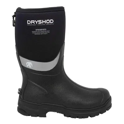 Dryshod Men's  Steadyeti Mid Rubber Boots In Black