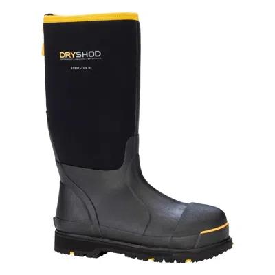 Dryshod Men's  Steel-toe Rubber Boots In Black