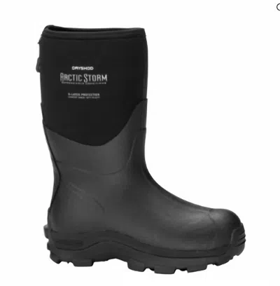 Dryshod Men's Mid Arctic Storm Boots In Black/grey In Multi