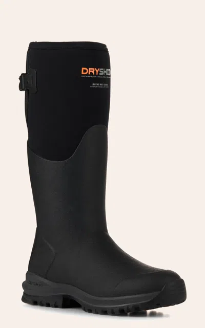 Dryshod Women's Legend Mxt Gusset Black Waterproof Round Toe Rubber Outdoor Boot