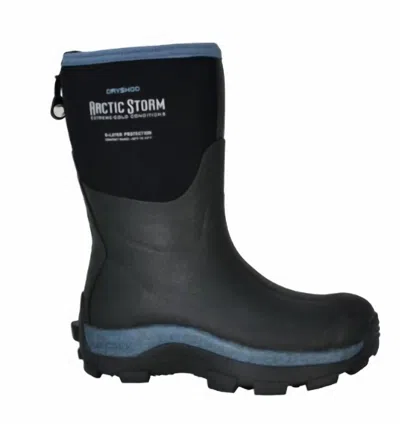 Dryshod Women's Mid Arctic Storm Boots In Black/blue In Gray