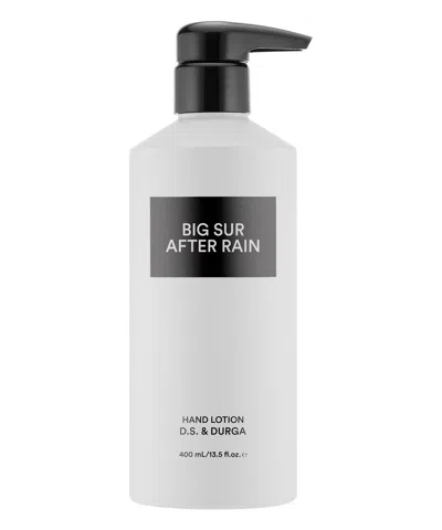 D.s. &amp; Durga Big Sur After Rain Hand Lotion 400 ml In White