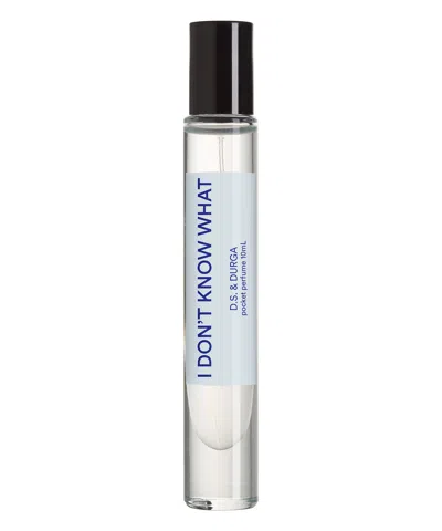 D.s. &amp; Durga I Don&#039;t Know What Perfum Oil 10 ml