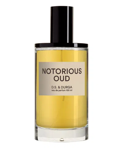 D.s. &amp; Durga Notorious Oud Eau De Parfum 100 ml In White