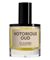 D.s. &amp; Durga Notorious Oud Eau De Parfum 50 ml In White