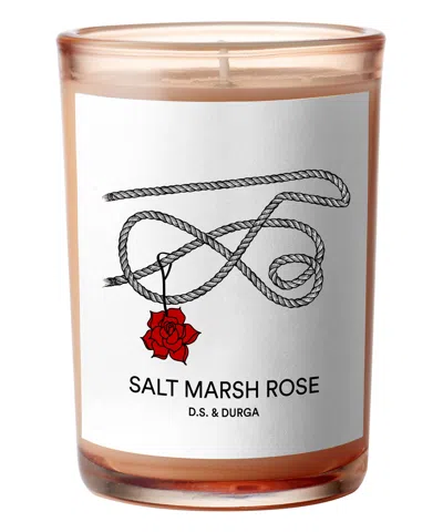 D.s. &amp; Durga Salt Marsh Rose Candle 200 G In White