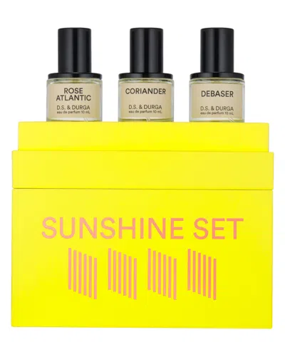 D.s. &amp; Durga Sunshine Set Eau De Parfum 3x10 ml In White