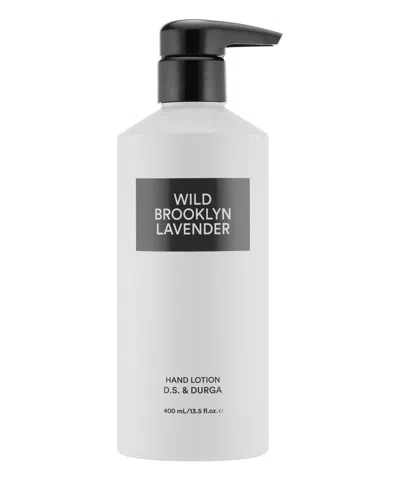 D.s. &amp; Durga Wild Brooklyn Lavander Hand Lotion 400 ml In White