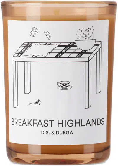 D.s. & Durga Breakfast Highlands Candle, 7 oz In N/a