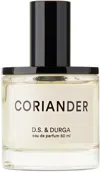 D.s. & Durga Coriander Eau De Parfum, 50 ml In Na