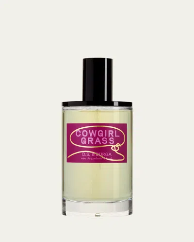 D.s. & Durga Cowgirl Grass Eau De Parfum, 3.4 Oz. In Transparent