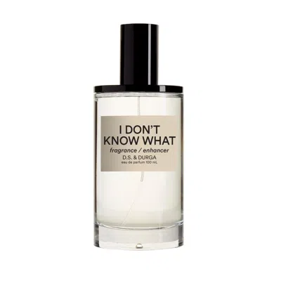 D.s. & Durga I Don't Know What Eau De Parfum