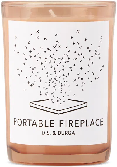D.s. & Durga Portable Fireplace Candle, 7 oz In N/a