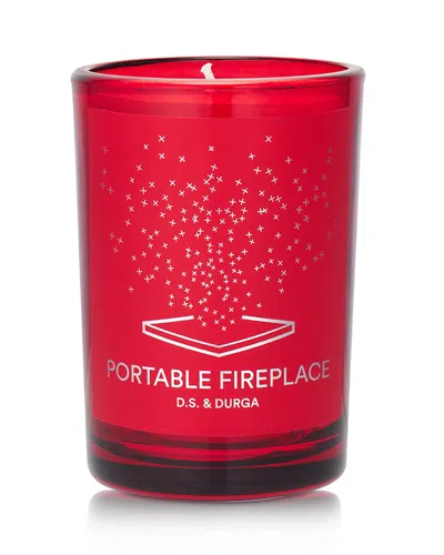 D.S. & DURGA PORTABLE FIREPLACE CANDLE 7 OZ.