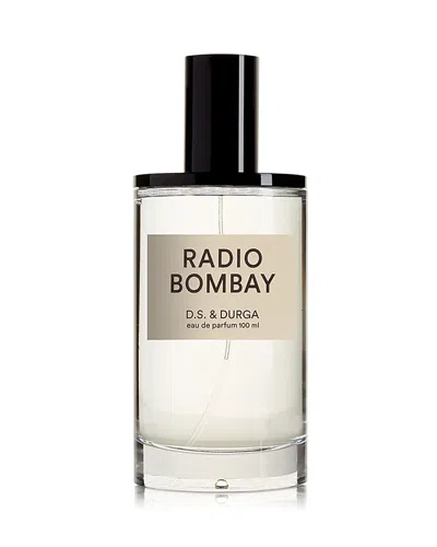D.S. & DURGA RADIO BOMBAY EAU DE PARFUM 3.4 OZ.