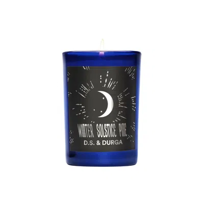 D.s. & Durga Winter Solstice Pine Candle (limited Edition) In Blue