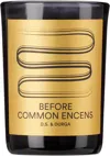 D.s. & Durga Before Common Encens Candle, 7 Oz. In N/a