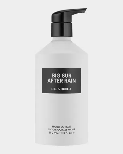 D.s. & Durga Big Sur After Rain Hand Lotion, 11.8 Oz.​