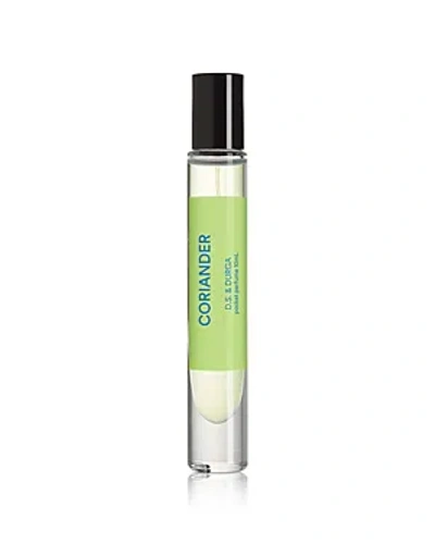 D.s. & Durga Coriander Eau De Parfum Pocket Perfume 0.3 Oz. In White