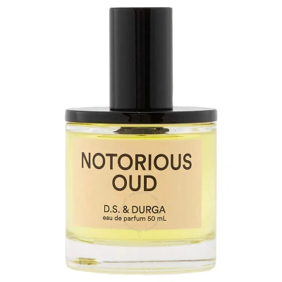 D.s. & Durga Unisex Notorious Oud Edp Spray 1.7 oz Fragrances 735899277560 In Rose