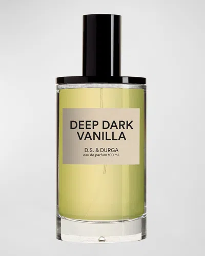 D.s. & Durga Deep Dark Vanilla Eau De Parfum, 3.3 Oz. In White