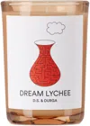 D.s. & Durga Dream Lychee 7oz Candle In N/a